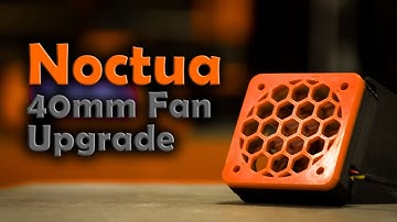 Installing the Noctua fan on the Mk2