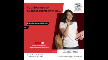 Cochin University of Science and Technology - 2023 ADMISSIONS