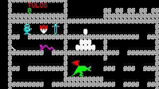 Arttu - Oric-1 BASIC game loading, listing, running, and playing