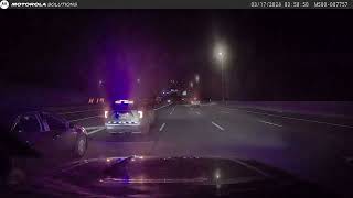 Stolen Toyota Gets PITed Into A Wall