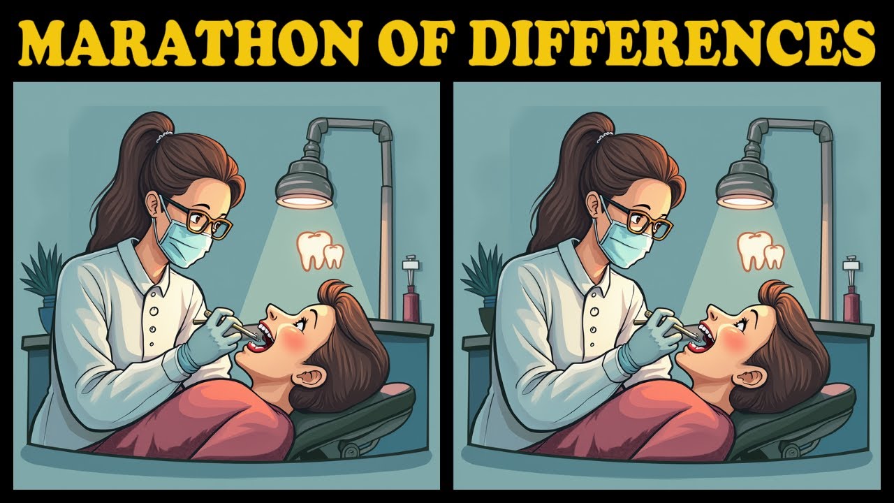 Super Challenge of 15 Tasks 🧩Find 3 Differences 🔍 Attention Test 🤓 Round 491