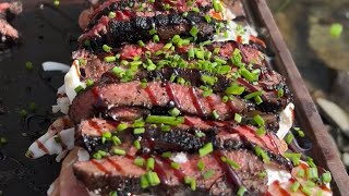 GIANT Steak Sandwich IN a River