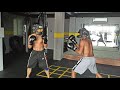 Street Fight Myanmar boxing sparring