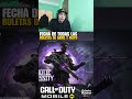 FECHA DE MUCHAS RULETAS MITICAS Y LEGENDARIAS #callofduty #codmobile #callofdutymobile #codm #cod