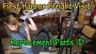 First Time at Harbor Freight! Replacement Parts :D
