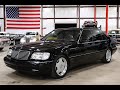 1999 Mercedes Benz S600 Black