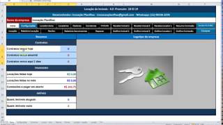Vídeo aula completa da Planilha Locação de imóvel_ parte 1
