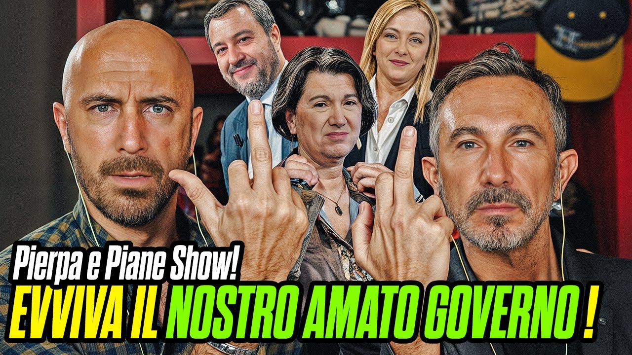 Meloni, Roccella, Salvini: Ci Avete Proprio COTTO IL RAZZO! ✨🔥Pierpa e Piane Show