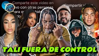 TALI GOYA BARRE EL PISO CON EL ALFA, TEKASHI Y ANUEL Y LE QUIERE DAR MAÑE A MELISSA Y YAILIN