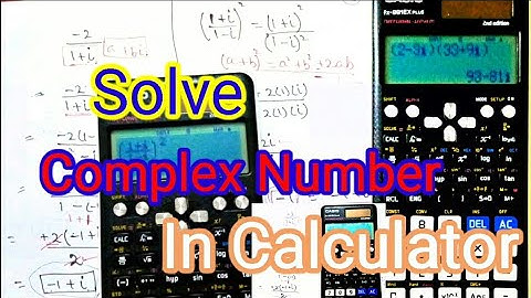 Solve Complex Number In Calculator | Calculator Tricks | Iota easy solution | Mathematics
