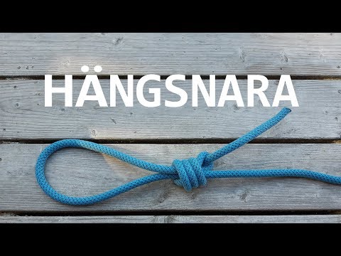 Knep och knop - HÄNGSNARA