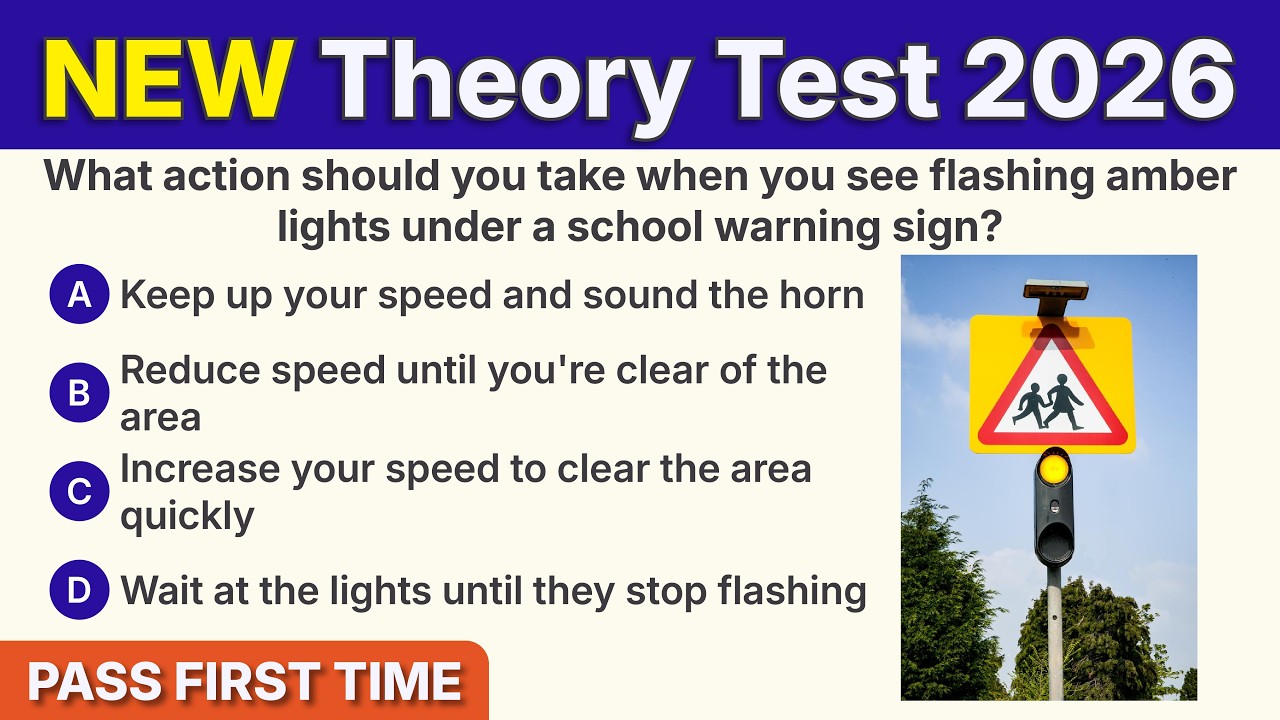 Theory Test 2026 UK Revision | NEW Asked Official DVSA Questions | PASS FIRST TIME