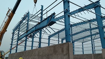PEB Building Procedure Step by Step | Steel Structure Construction Procedure || By MechanicalGuruji