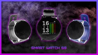 Крутые и Умные часы S9 Smartwatch IP67 влагозащита мониторинг сердечного ритма