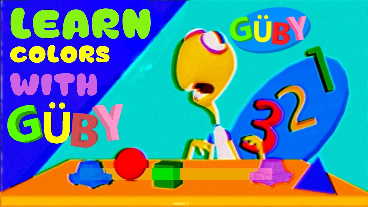 Learn Shapes With GÜBY | Learning Basic Shapes | ANALOG HORROR