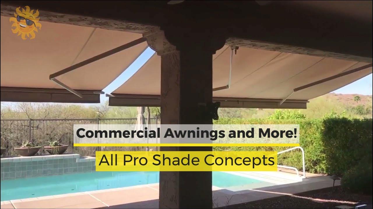 Commercial Awnings and More at All Pro Shade Concepts YouTube