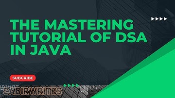 Master DSA in Java: Ultimate guide dsa tutorial