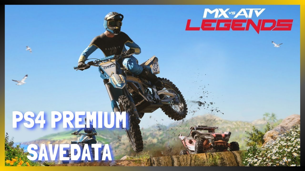 PS4 Premium Savedata Starter 9999999 Money, 999999 Fans MX vs ATV Legends | CUSA25622 – EUR