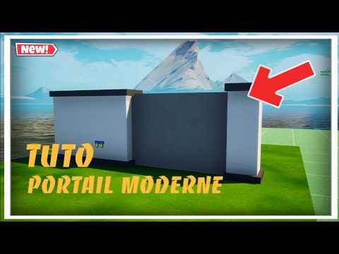 Comment faire un portail moderne fonctionnel sur Fortnite ! - Tuto #2