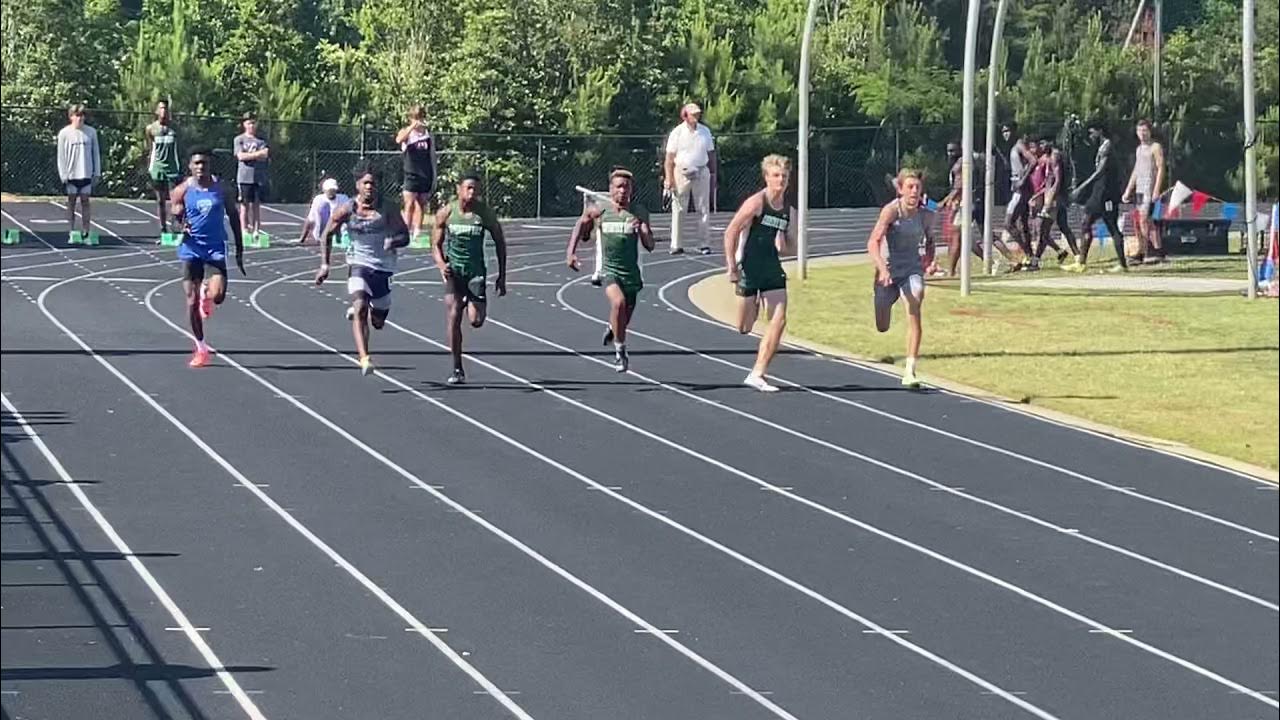 11.29s 100m GHSA Sectional Track Meet YouTube