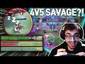 4V5 CRAZY SAVAGE IN MCL | CLAUDE | MOBAZANE