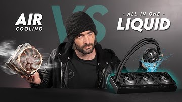 Air Vs Liquid Cooling: Which is Best For YOUR PC? CPU Coolers Explained.