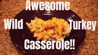 Wild turkey casserole