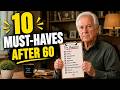 After 60? You NEED These 10 Things to Live Alone Comfortably | Elderly wisdom