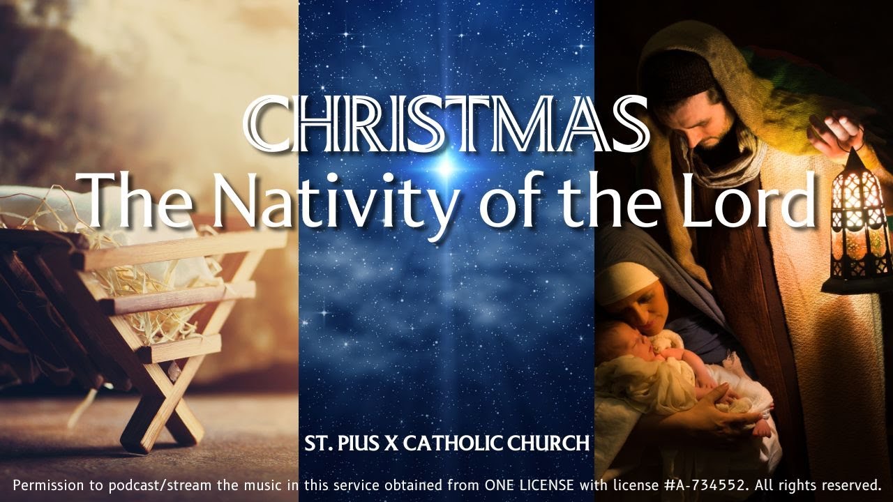 Christmas Mass Dec. 25, 2023 YouTube