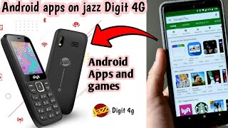 Jazz digit 4G Android Apps and games supporting | Android App on jazz digit 4g