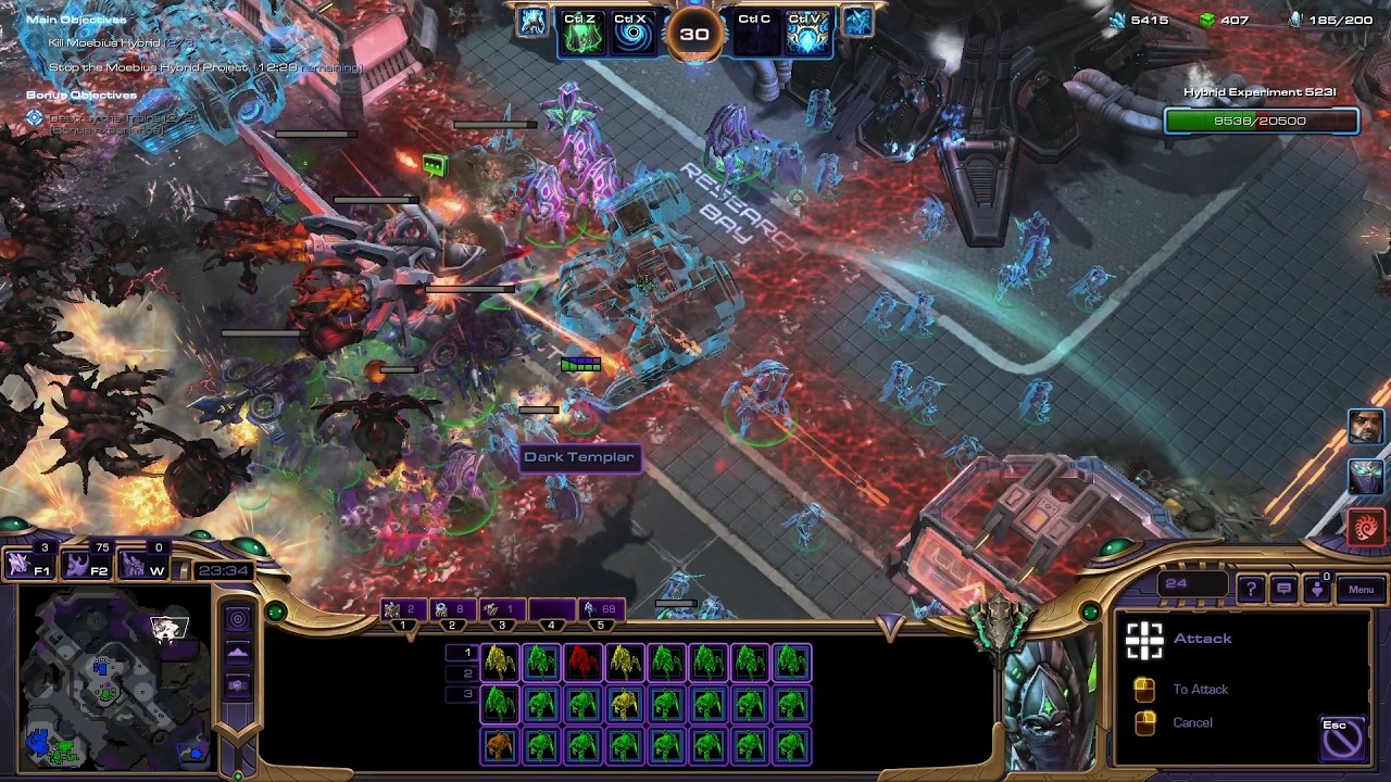 StarCraft 2 Co-op – Vorazun & Raynor Shadow-Terran Strike | Part and Parcel Brutal