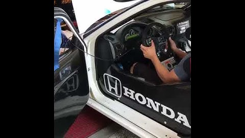 Dyno: 1998 Integra Type R - ELR / Foss-Tech Belgian Procar (in car)