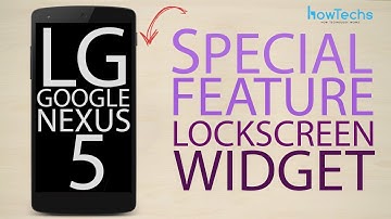 LG Google Nexus 5 - Lockscreen Widget