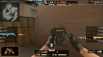 gla1ve bomb plant fail vs SK [ ECS Season 3 Finals ]