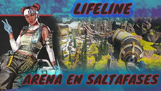 GRAN partida de ARENA con LIFELINE (Ajay Che) Apex Legends