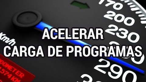 Abrir programas más rápido en Windows www.informaticovitoria.com