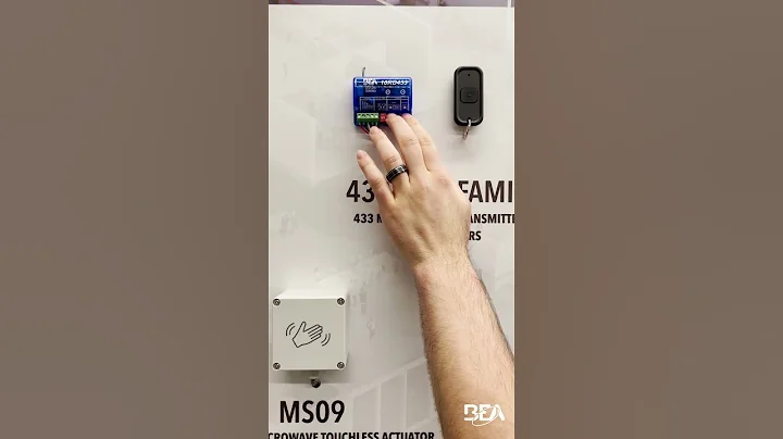 Performing a factory reset on the BEA 433 MHZ RECEIVER