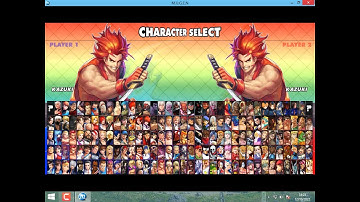 Kazuki Kazama from Samurai Shodown In CVS POTS Style Adapted for Capcom Vs SNK Evolution Kore