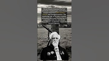 Father Invented the Machine Gun—His Son Invented the Silencer