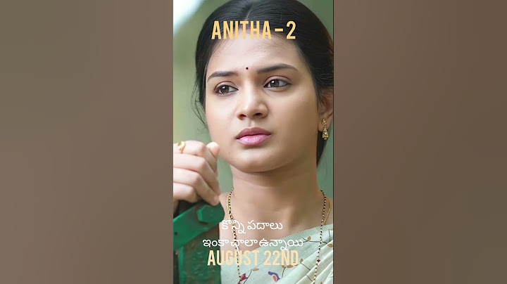 Anitha Naa Anitha Part - 2 | Akshith Marvel | Vaishnavi Sony | #myfirstshow #love #folksongs
