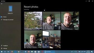 Windows 10 October 2018 update Feature highlight Your Phone app sharing Pictures and SMS