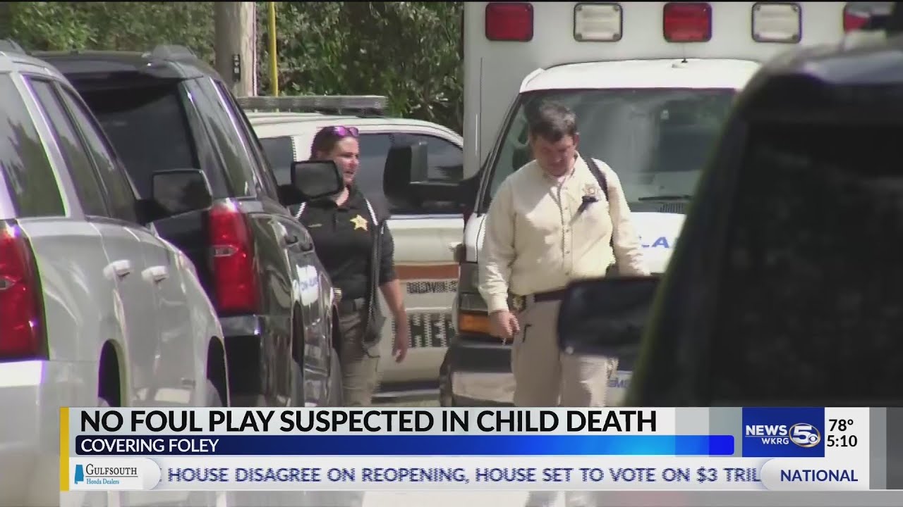 No Foul Play Suspected in Child Death - YouTube
