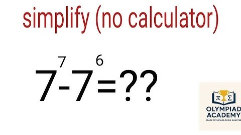 A Nice Algebra Problem Solve | Math Olympiad Question