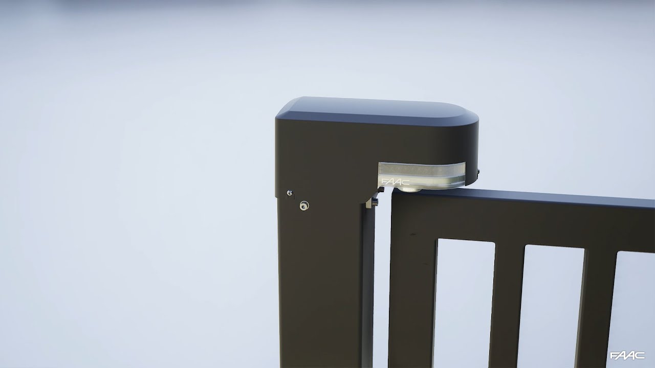 GLOBAL ACCESS FAAC S2500i Top Of Post Mounted Swing Gate Motor YouTube
