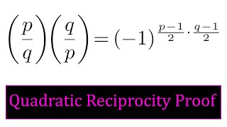Quadratic Reciprocity using Gausss Lemma