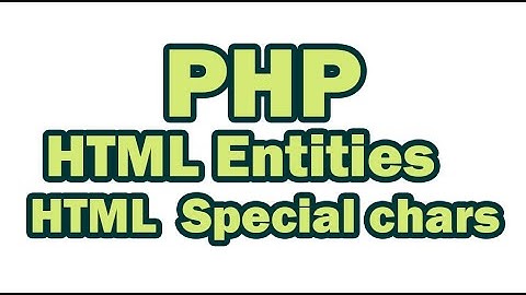 HTML Entities in PHP - PHP FORM INJECTION