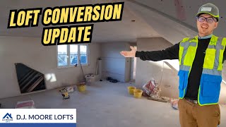 Loft Conversion Nearly Finished UK! DJ Moore Lofts!