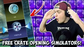Best FREE Rocket League Crate Opening SIMULATOR 2017! | Infinite Keys = Infinite Crates! screenshot 2