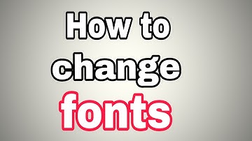 How to change the fonts in your Android phone ||Rooted||