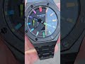 🔥 Rainbow Mod G-Shock GA-2100 | Octagon Stainless Steel | Casio Custom Watch #gshockoriginal